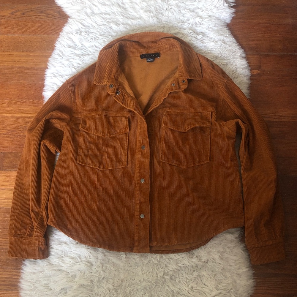 Sanctuary Corduroy brown shacket